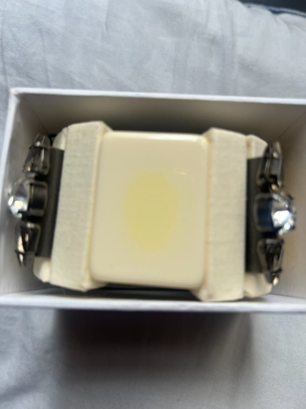 H&M x Marni Resin and RhinestoneCuff NIB Rare (slight discoloration--see photos)